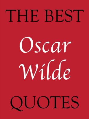 cover image of Best Oscar Wilde Quotes